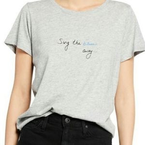 Paige Ellison Sing the Blues Away Tee Shirt Size Small